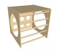 Куб деревянный для лазанья